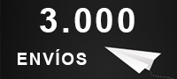 3000 envios 3.000 ENVIOS